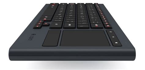Logitech K830 Illuminated 2ghz Wireless Touchpad Internet Connected