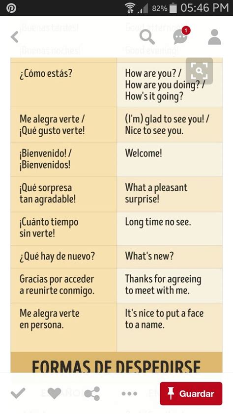 Palabras De Saludos En Ingles Y EspaÃ±ol Uno