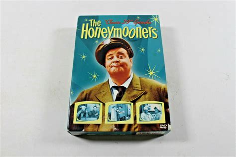 Honeymooners Classic 39 Episodes Dvd 5 Disc Collection Jackie Gleason