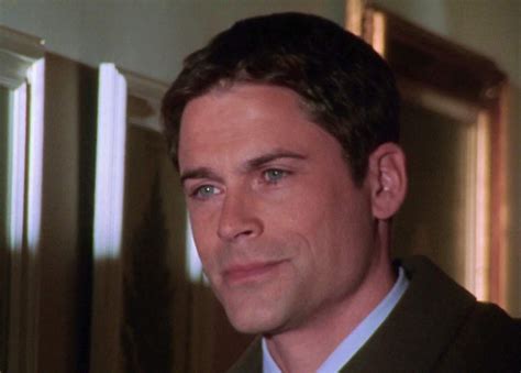 Rob Lowe The West Wing S1 Wingnut Rob Lowe West Wing Lowes
