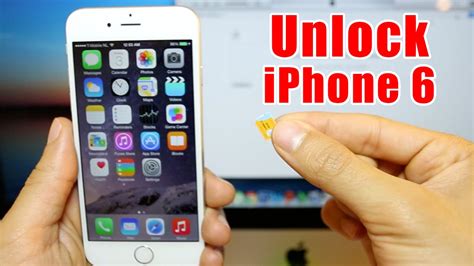 Now, you can remove the sim card and use your iphone. Full How to unlock iPhone 6 / 6S (Plus) - Mac Expert Guide