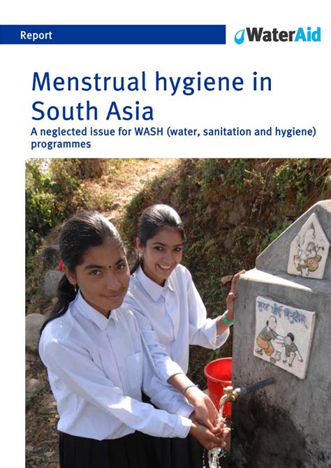 menstrual hygiene in south asia a neglected issue for wash water sanitation and hygiene