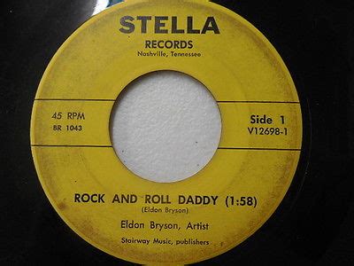Popsike Eldon Bryson Rock And Roll Daddy Stella Rare Country