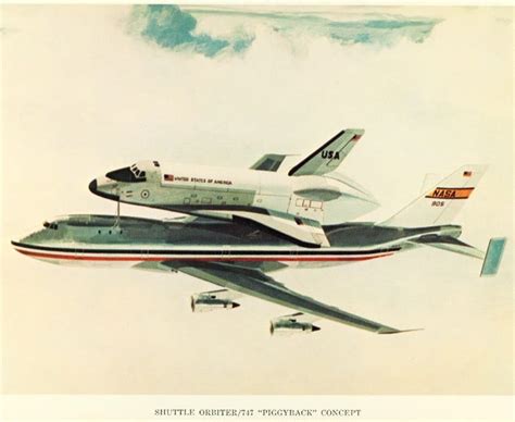 This Concept Art From The Shuttle Programs Early Days Is Gorgeous Deliciously Retro