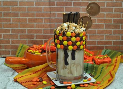 And done in 5 minutes. Reese's Milkshake Cocktail - Mommy Travels
