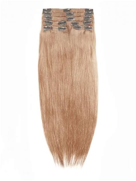 Hell Aschbraun Indisch Remy Clip In Hair Extensions Sd013 Hairpieces Donalovehair