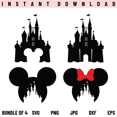 This Disney Castle Svg Disney Svg Mickey Mouse Svg Svg File For