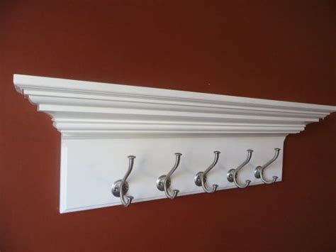 34 Crown Molding Entryway Floating Wall Shelf With By Shoreshelves