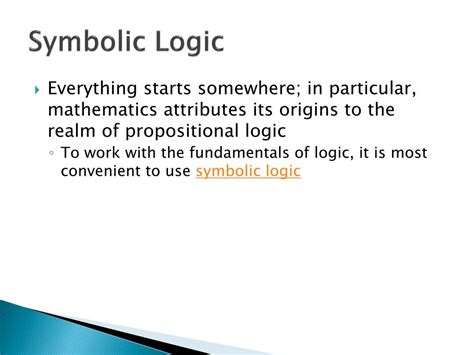 Ppt Symbolic Logic Powerpoint Presentation Free Download Id5882323