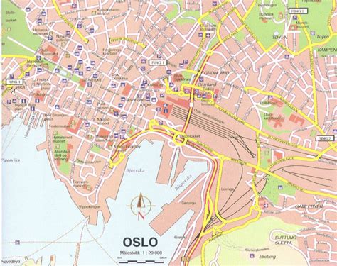 Large Oslo Maps For Free Download And Print High Resolution And