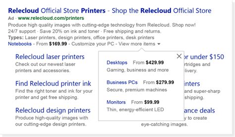 Bing Ads Rolls Out Price Extensions