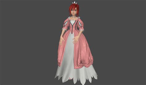 Kairi Princess Dress Mesh Mod By Lopieloo On Deviantart