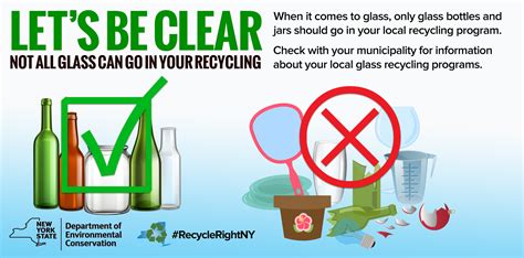 Recycle Right Ny Let S Be Clear Not All Glass Belongs In Your Recycling
