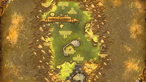 Mulgore Quest Map Youtube