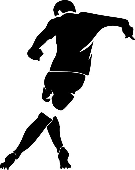 Transparent Png Silhueta Jogador De Futebol Png Escolha Entre Imagens