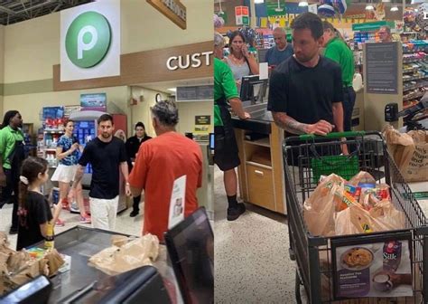 Messi spotted shopping at Miami supermarket ahead of Inter unveiling