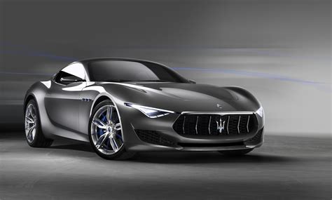 Wallpaper Maserati Alfieri Supercar Maserati Luxury Cars Sports Car Speed Concept Side