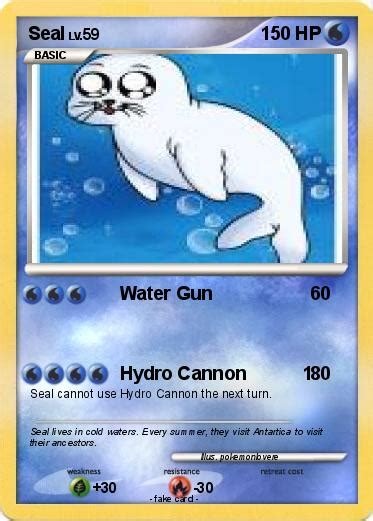 Pokémon Seal 36 36 Water Gun My Pokemon Card
