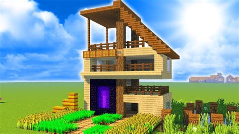 Minecraft Como Construir Uma Casa Survival Construindo Em Minecraft