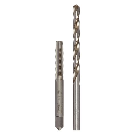 Irwin Hanson Standard Sae 2 Pack Tap And Drill Set In The Tap And Drill