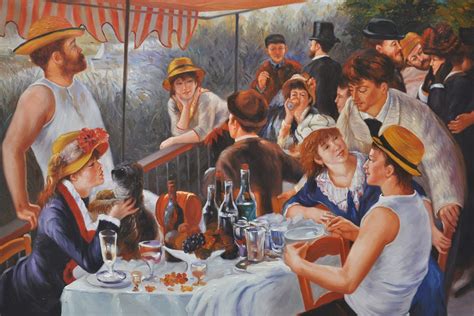 Renoir Luncheon Of The Boating Party Reproduction Renoir