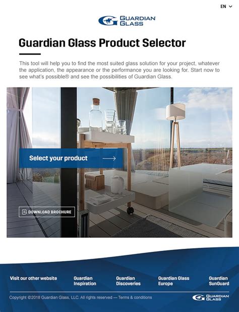 Guardian Glass Finding The Most Suitable Architectural Glass In Minutes With The New Online