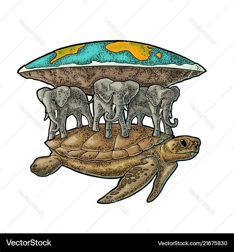 The Earth Turtle Painting Art & Collectibles lifepharmafze.com