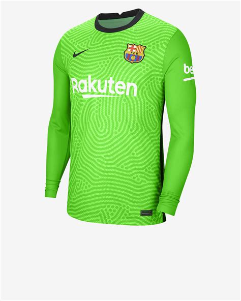 Fc Barcelona 202021 Stadium Goalkeeper Mens Football Shirt Nike Eg