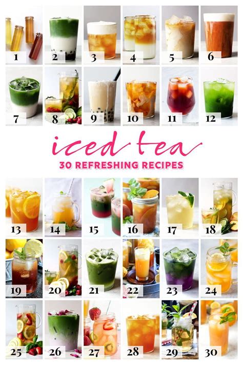 30 Refreshing Iced Tea Recipes How To Make The Best Iced Tea