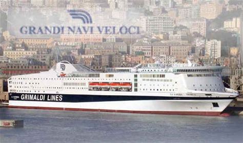 Grandi navi veloci owns 12 ships and operates shipping connections to sardinia, sicily, spain, tunisia, morocco, france and albania. Grandi Navi Veloci: "Nave in ritardo per garantire ...