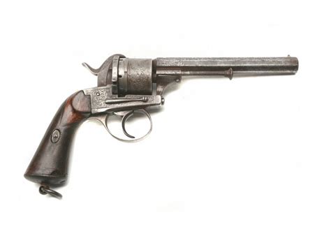 Lot 1186 A Francotte Pinfire 44 Pinfire Pistol
