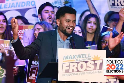 At 25 Maxwell Frost Elected As First Gen Z Member Of Congress Politico