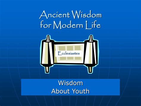 Ppt Ancient Wisdom For Modern Life Powerpoint Presentation Free