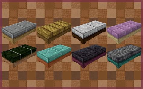 Decorative Beds By Rikitikitivi Converted By Ferost Minecraft