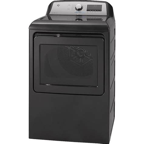 Ge 74 Cu Ft 13 Cycle Electric Dryer With Steam And He Sensor Dry
