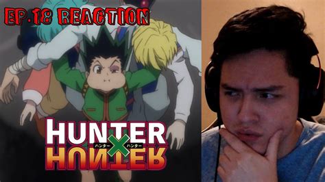 Non Anime Fan Reacts To Hunter X Hunter Episode 18 Youtube
