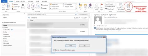 What Is This New Phishing Button In Microsoft Outlook