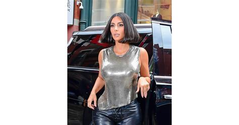 kim kardashian s bob haircut in 2019 best celebrity bob haircuts of all time popsugar beauty