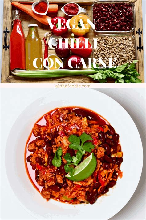 Simple Vegan Chilli con carne Recipe