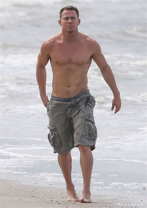 Channing Tatum S Return To Magic Mike Hottest Celebrity Shirtless Moments Of Popsugar