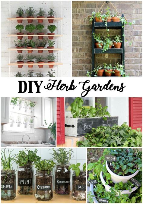 Creative Diy Herb Gardens For Any Space Diy Herb Garden