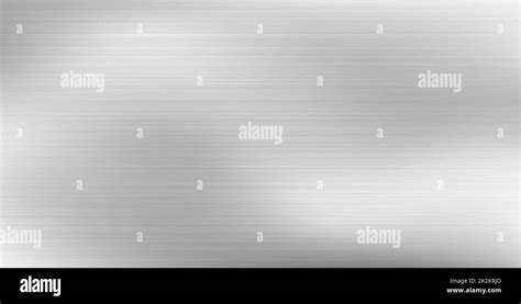 Stylish Panoramic Background Silver Steel Metal Texture Vector Stock