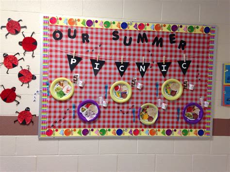 Summer Bulletin Board Healthy Foods Kitchen Bulletin Boards Cafeteria