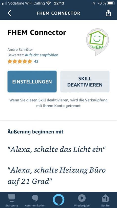 Alexa Rolladen Steuerung über FHEM Connector Skill - smart ...