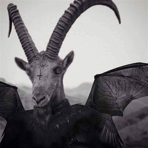 Black Goat Dark Art Evil Art Satanic Art