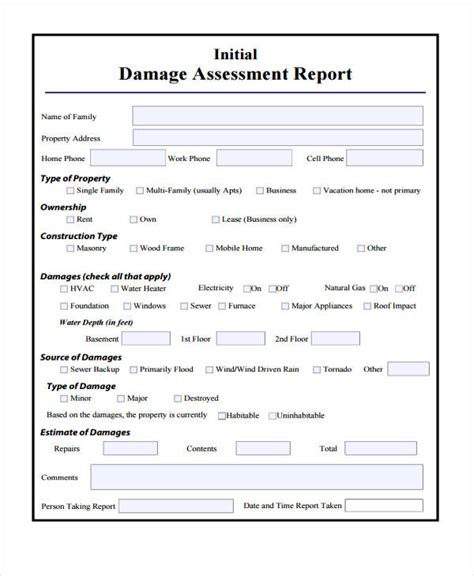 Fault Report Template Word Professional Template For Business