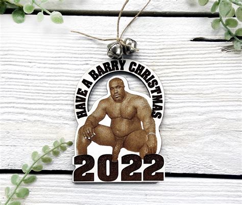 Barry Wood 2022 Christmas Ornament Gag Gift Funny Christmas - Etsy