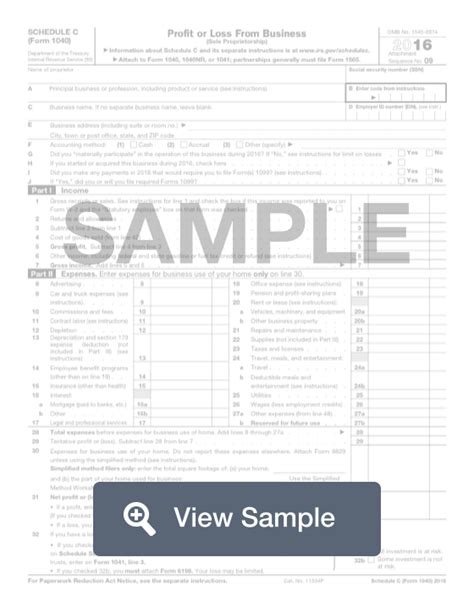 Schedule c (form 1040)