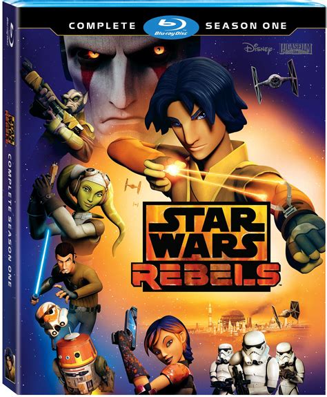 Star Wars Rebels Season 1 Blu Ray Edition Cover
