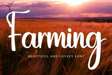 Farming Font By Inermedia Studio · Creative Fabrica